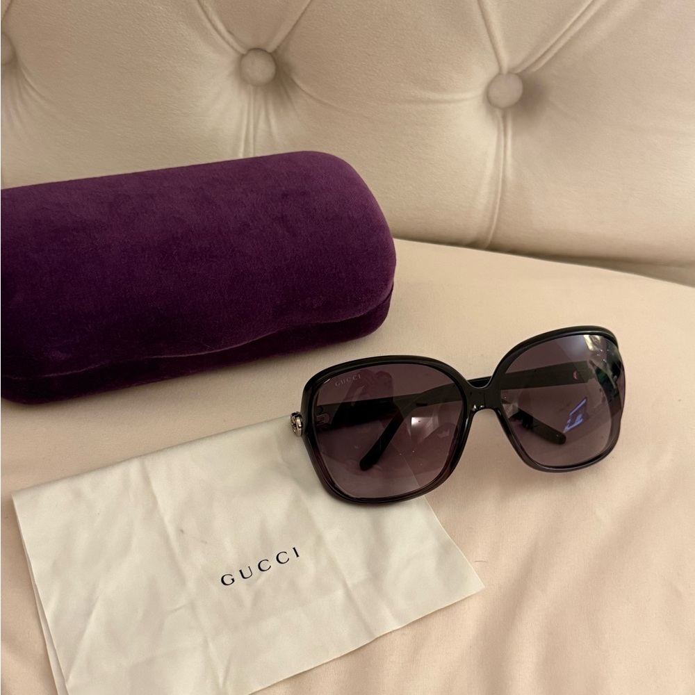 Gucci Black Modern Sunglasses Accessories